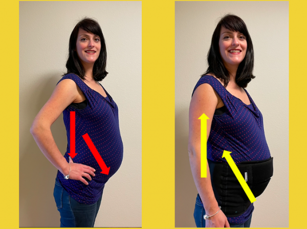 Gaine Hobby Physiomat - Femme enceint de 8 mois