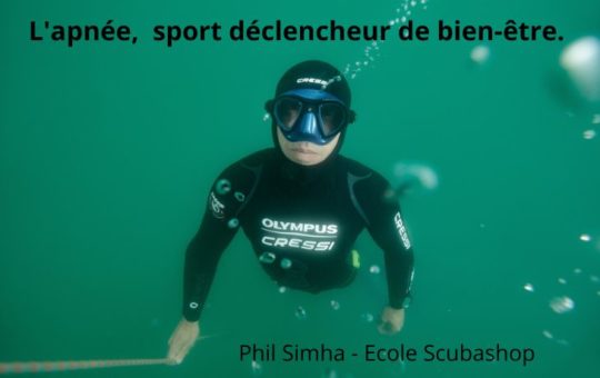 Podcast Santé Sport de CapRol L'apnée Phil Simha